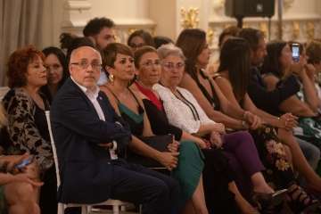 El espíritu heroico de las mujeres, protagonista de los diseños de la 2Âª jornada de GC Colección Bridal (Foto TA)
